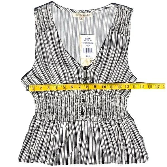 NWT Rewind Striped Top - Picture 9 of 13